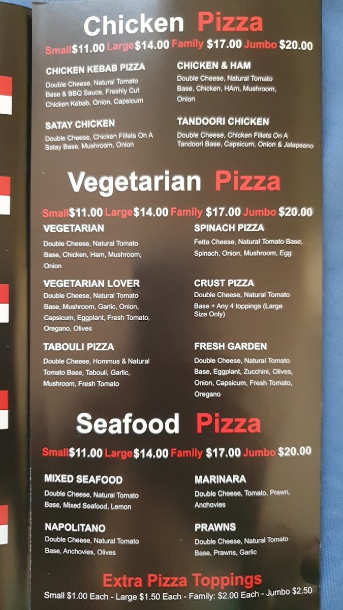 Menu Oz Pizza & Kebabs Ermington-2