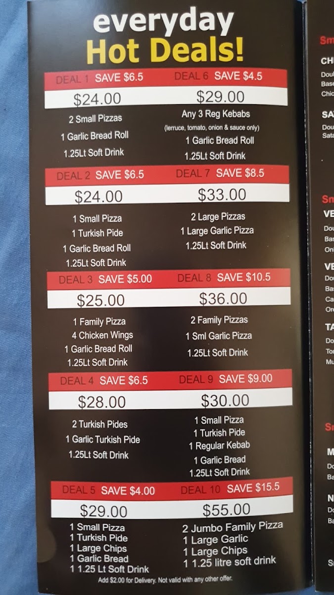 Menu Oz Pizza & Kebabs Ermington-3